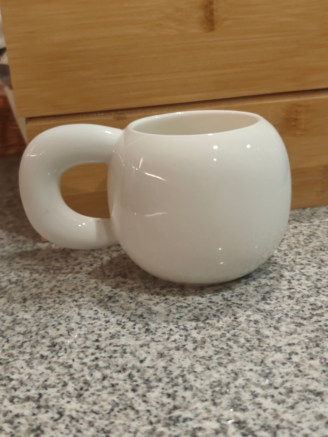 Chubby White Mug